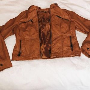 🌻 CLEAR OUT🌻 real brown leather jacket